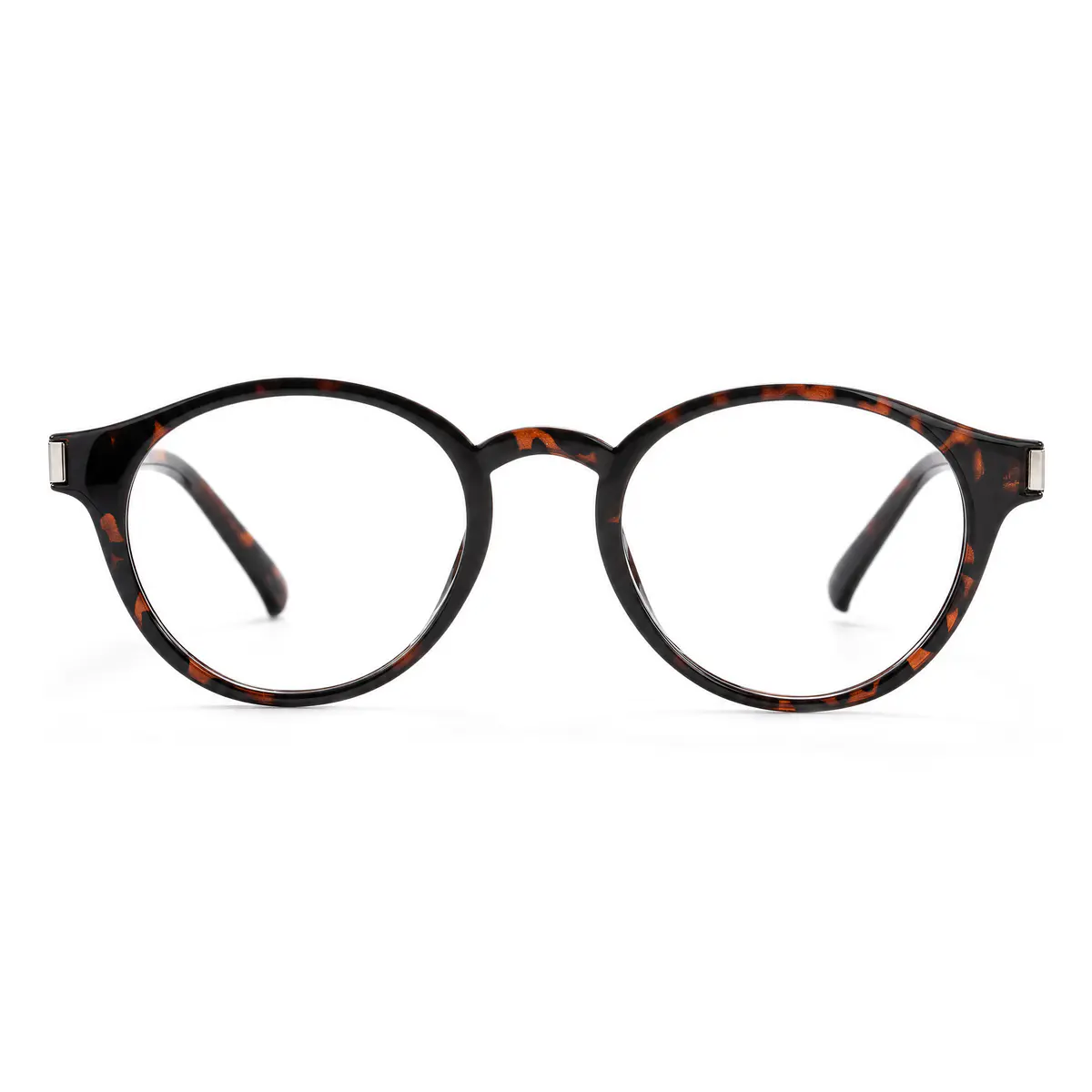 Round Tortoiseshell Eyeglasses
