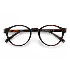 Round Tortoiseshell Eyeglasses