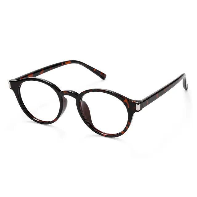Round Tortoiseshell Eyeglasses