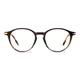 Round Brown Eyeglasses