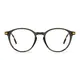 Round Transparent Olive Eyeglasses