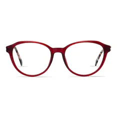 Cat-eye Red/Tortoiseshell Eyeglasses