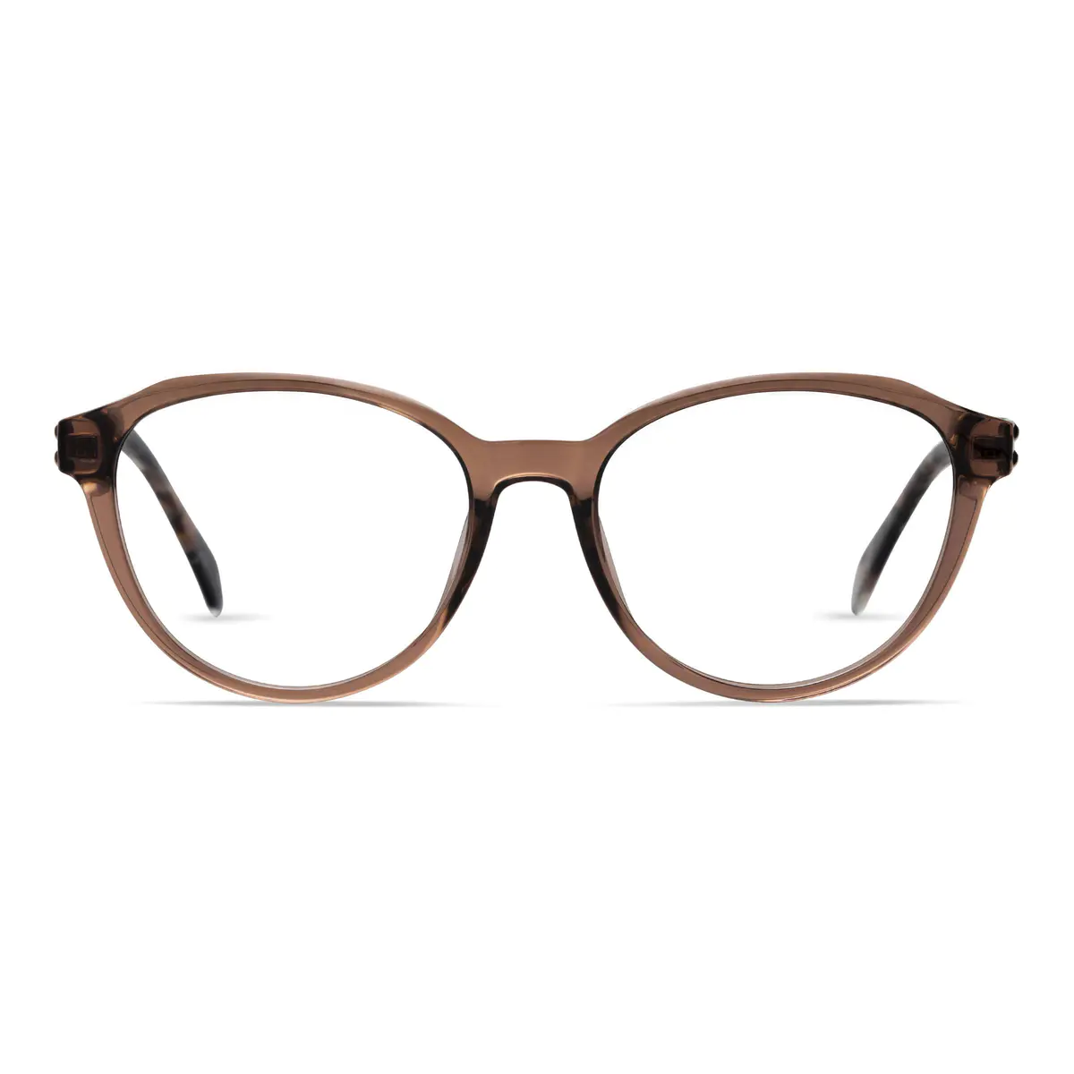 Cat-eye Brown/Tortoiseshell Eyeglasses