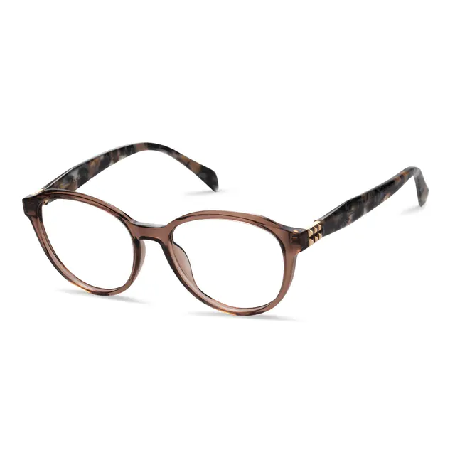 Cat-eye Brown/Tortoiseshell Eyeglasses