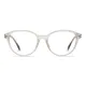 Cat-eye White/Gray Eyeglasses