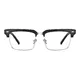 Browline Black Eyeglasses