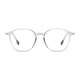 Round Gray Eyeglasses