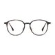 Round Dark Brown Eyeglasses