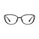 Oval Black Eyeglasses