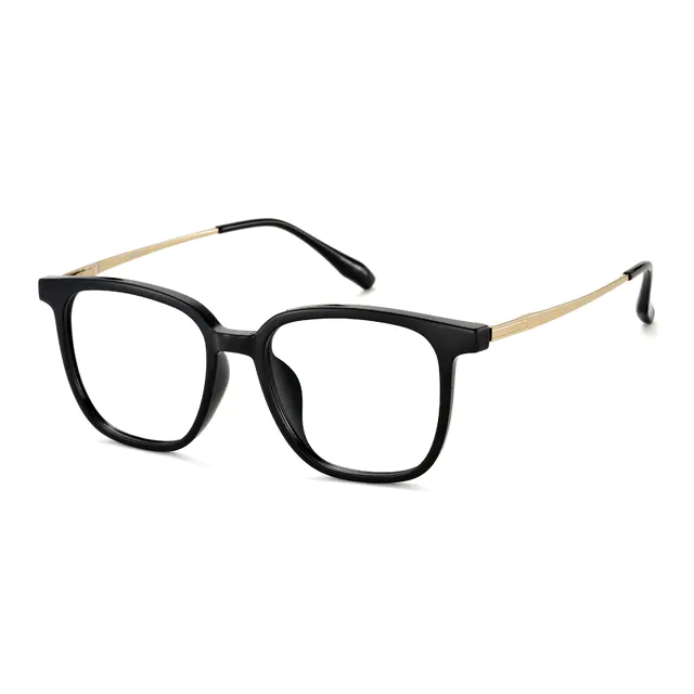 Square Black Eyeglasses