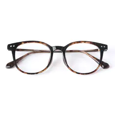 Square Tortoiseshell Eyeglasses
