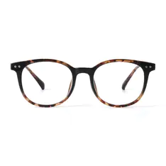 Square Tortoiseshell Eyeglasses