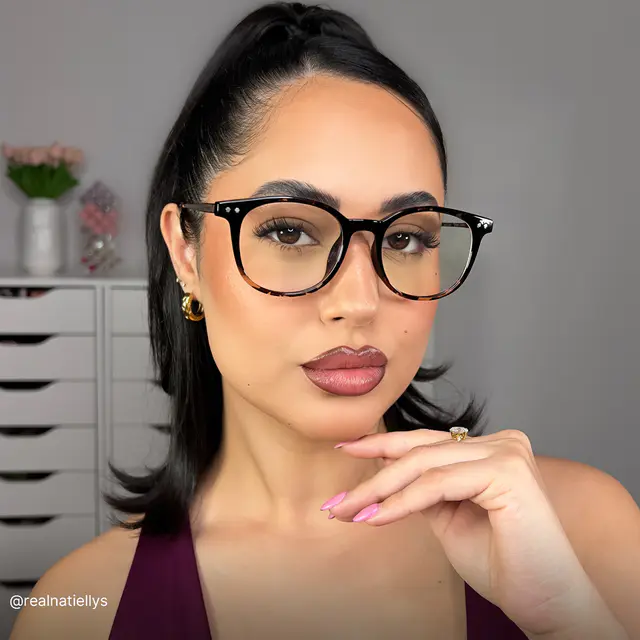 Square Tortoiseshell Eyeglasses
