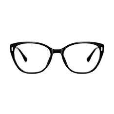Cat-eye Black Eyeglasses