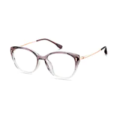 Cat-eye Gradient Purple Eyeglasses