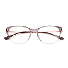 Cat-eye Gradient Purple Eyeglasses