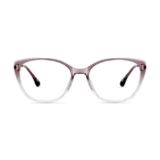 Cat-eye Gradient Purple Eyeglasses