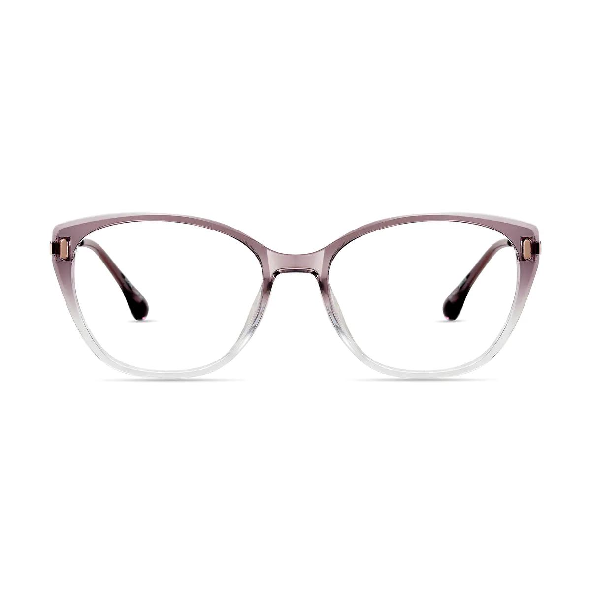 Cat-eye Gradient Purple Eyeglasses