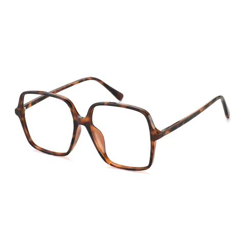 Square Tortoiseshell Eyeglasses