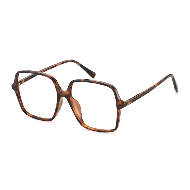 Square Tortoiseshell Eyeglasses