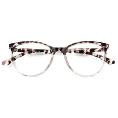 Cat-eye Tortoiseshell/Clear Eyeglasses