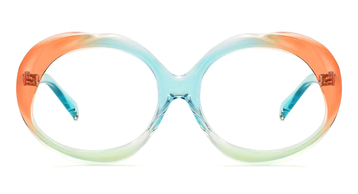 Round Multicolor Eyeglasses