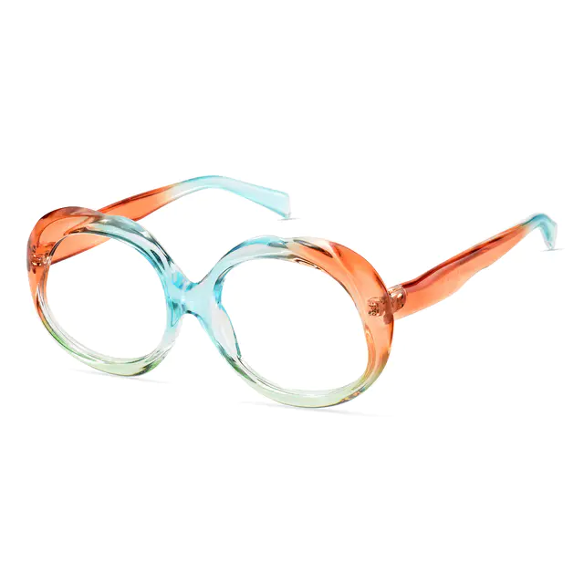 Round Multicolor Eyeglasses