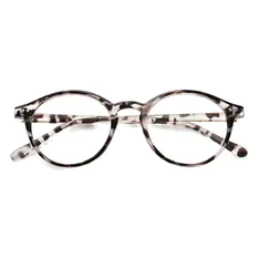 Round Tortoiseshell Eyeglasses