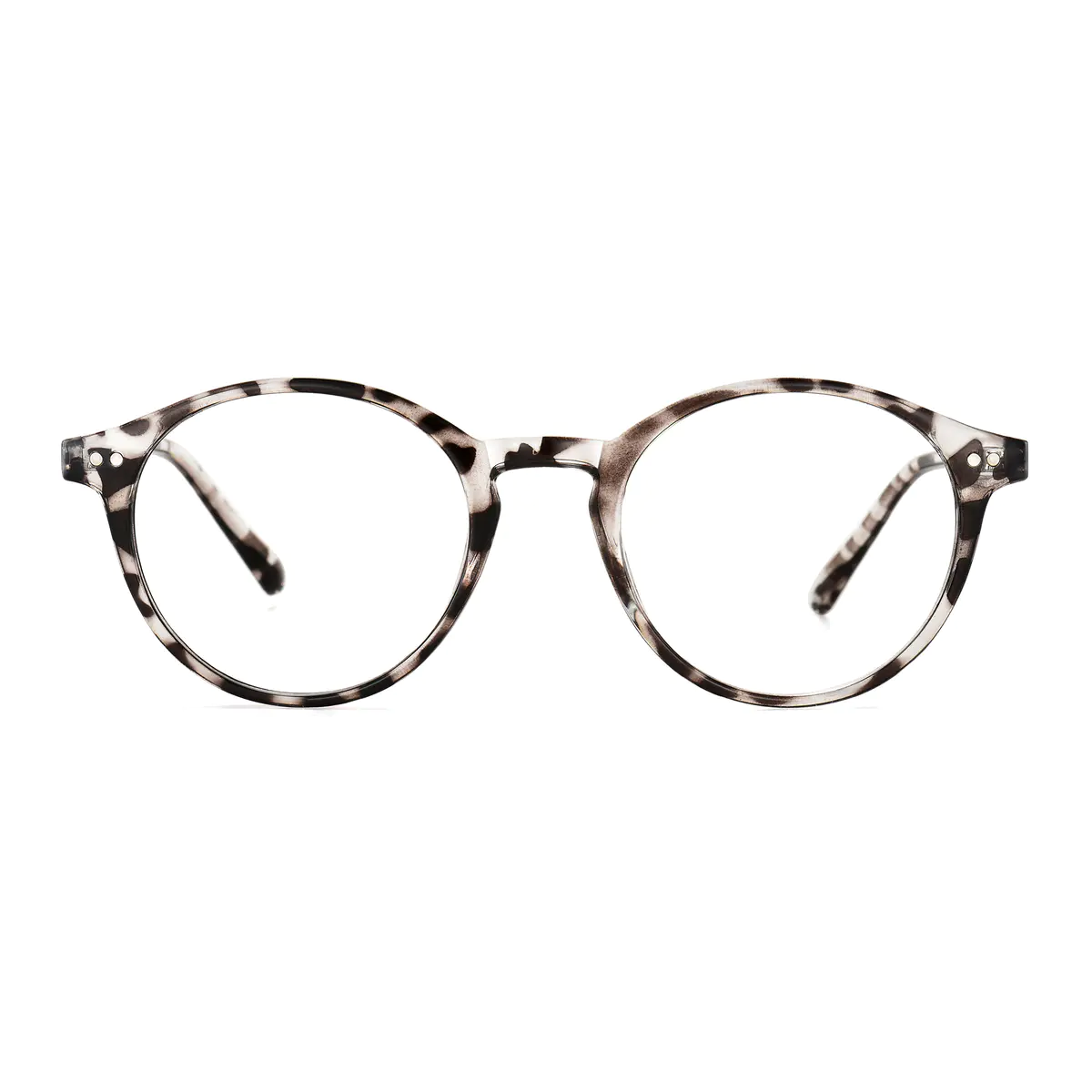 Round Tortoiseshell Eyeglasses