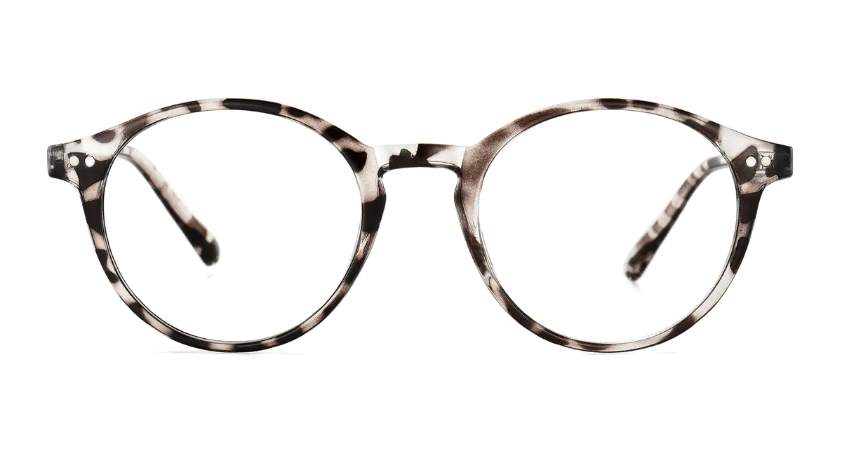 Round Tortoiseshell Eyeglasses