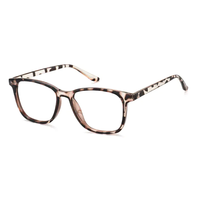 Rectangle Ivory Tortoiseshell Eyeglasses