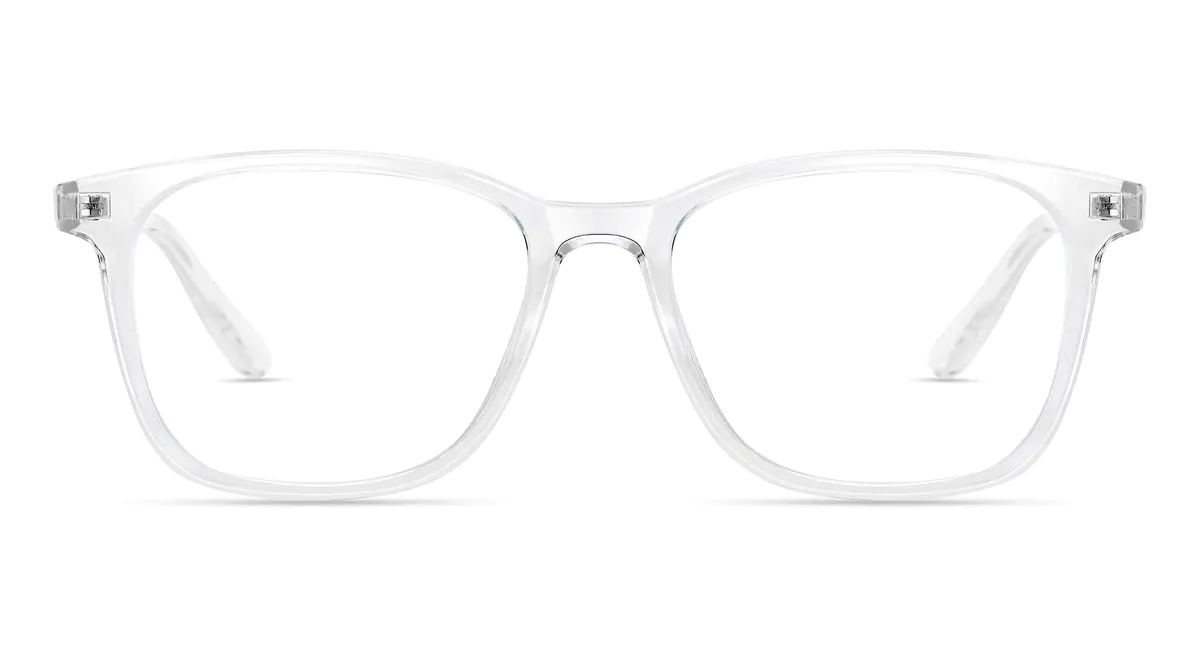 Rectangle Clear Eyeglasses