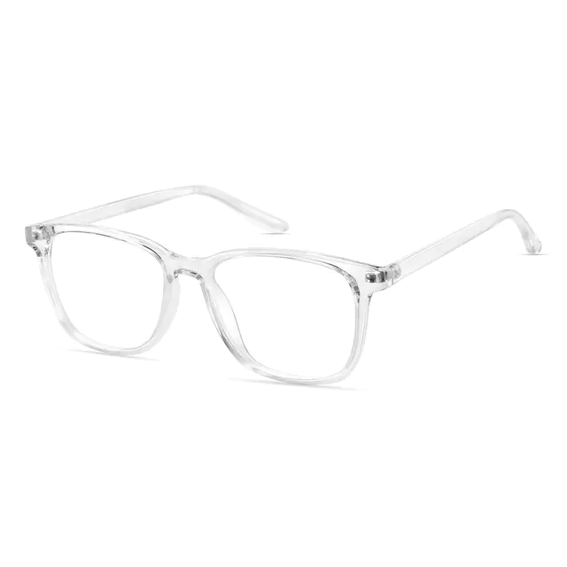 Rectangle Clear Eyeglasses