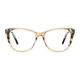 Cat-eye Transparent Amber Eyeglasses