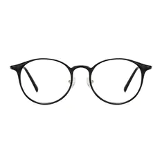 Round Black Eyeglasses