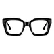 Square Black Eyeglasses