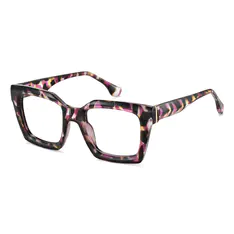 Square Purple/Tortoiseshell Eyeglasses