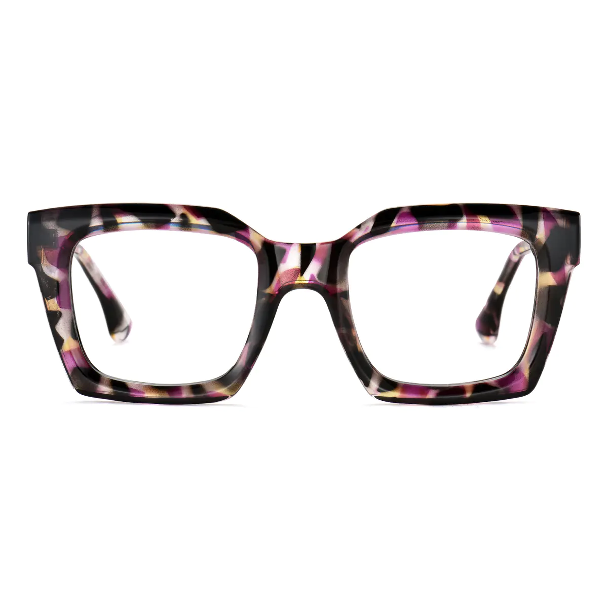 Square Purple/Tortoiseshell Eyeglasses