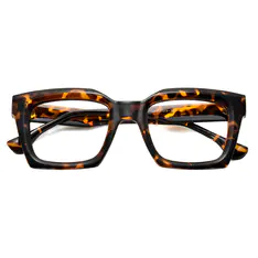 Square Tortoiseshell Eyeglasses
