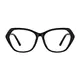 Geometric Black Eyeglasses