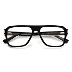 Square Black Eyeglasses