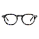 Round Blue/Tortoiseshell Eyeglasses