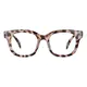 Square Ivory Tortoiseshell Eyeglasses