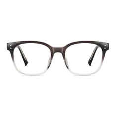 Square Gradient Gray Eyeglasses
