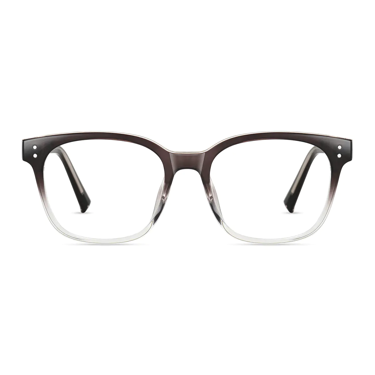 Square Gradient Gray Eyeglasses