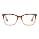 Square Gradient Brown Eyeglasses