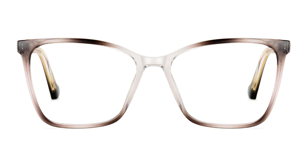 Square Gradient Purple Eyeglasses