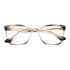 Square Gradient Purple Eyeglasses