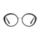 Round Black Eyeglasses
