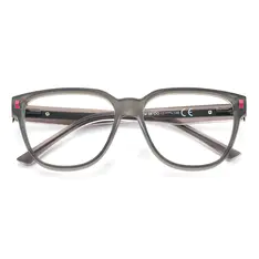 Square Gray Eyeglasses